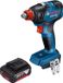 Bosch GDX 18V-200 Professional accu-slagschroevendraaier 18 V 200 Nm borstelloos + 1x accu 5,0 Ah - zonder oplader