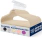 SereneLife Kleerhangers – Fluwelen Hangers - Antislip Zware Duurzame Kledinghangers Set - 150 Stuks - Ivoor