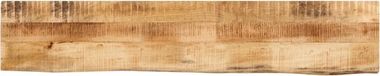 vidaXL Tafelblad met natuurlijke rand 180x20x3,8 cm massief mangohout