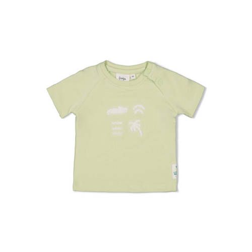Feetje T-shirt You Croc my World limegroen