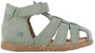 Bopy Sandalen voor babyjongens Ranoc olijf Leer Klittenband Maat 22