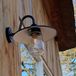 KS Verlichting Brig Muurlamp - Zwart - Rond - 30 cm - E27
