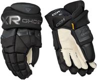 CCM Tacks XR Ghost IJshockeyhandschoenen - Senior - Maat 13 - Zwart/Grafietgrijs