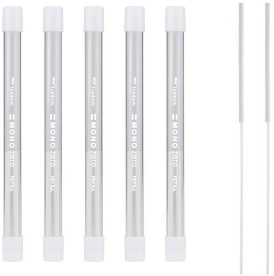 Tombow MONO zero ronde punt vulling gum - doos van 5 stuks