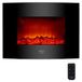 Cheminée électrique - 2000 W - 22 pouces - Noir