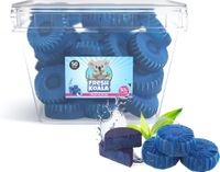 Merkloos / Sans marque Borgh Trading B.V. Toiletblokjes inbouwreservoir - 50 stuks - Blauw