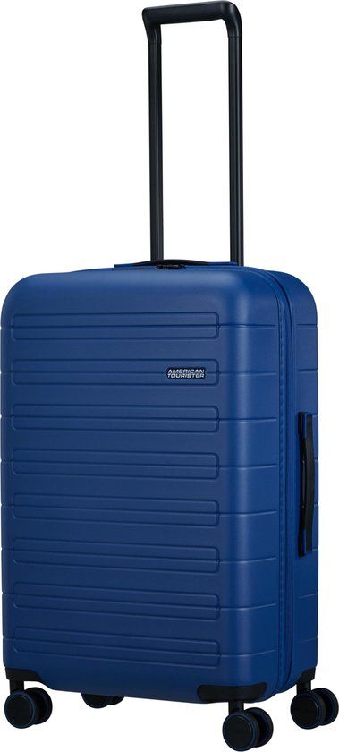American Tourister Novastream Spinner 67/24 TSA Expandable - Navy Blue - Hardcase - 60L