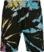 Urban Classics Tie Dye Korte broek Zwart/Multicolours