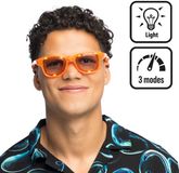 Boland LED partybril Blink oranje