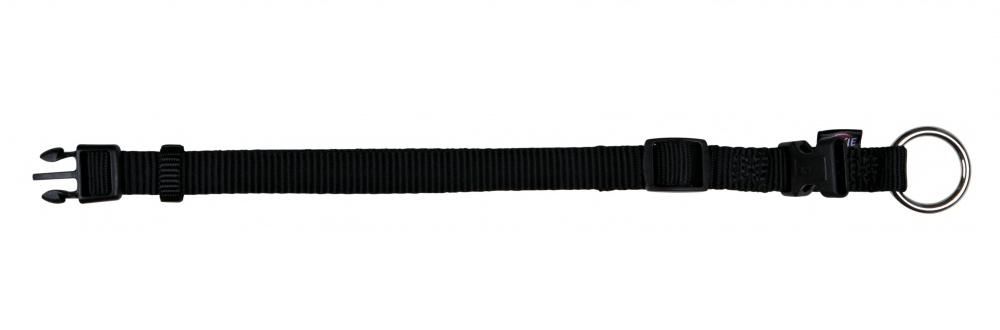 TRIXIE Halsband Hond Premium Zwart 35-55x2 cm