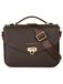 bugatti Schoudertas Ella Classic Bag Darkbrown Donkerbruin