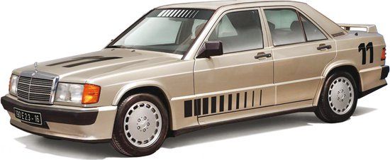 Italeri 1:24 Mercedes-Benz 190E 2.3 16v Car Plastic Model Kit - ITA3624