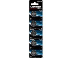 Camelion CR2450 lithium knoopcel batterij - 550 mAh - 5 stuks