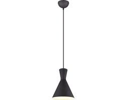REALITY ENZO Hanglamp - Zwart mat - E27 - 28W - 1 lichtpunt