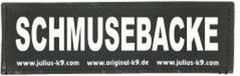 Trixie 2 Étiquettes Velcro Julius-K9 Schmusebacke | L