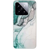 Xiaomi Bedrukt siliconen hoesje compatibel met Xiaomi 14 Zoom sur Pierre Vert