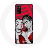 Maniacase Etui voor Samsung Galaxy S20 plus La casa de papel Nairobi Fan art