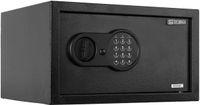 KLUIS-KOPEN alles veilig bewaren! Securata Elektronische Laptopkluis Zwart - 40.5 x 22.9 x 33.5 cm - Elektronisch slot met cijfercode - Kluis geschikt voor 14 inch devices