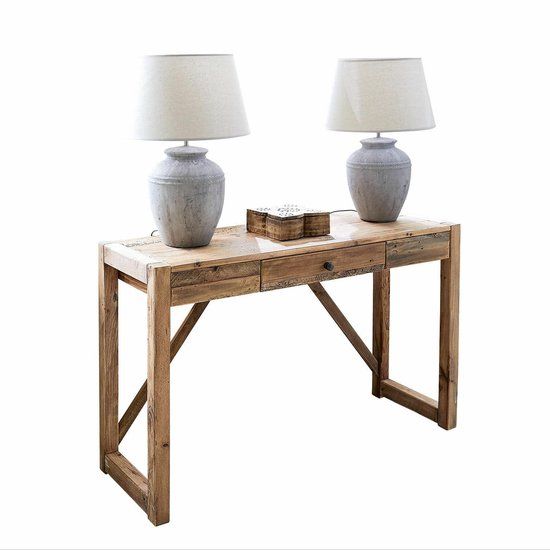 LOBERON Sidetable Contoire bruin