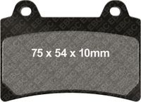 EBC Brakes FA123 Jeu de plaquettes de frein