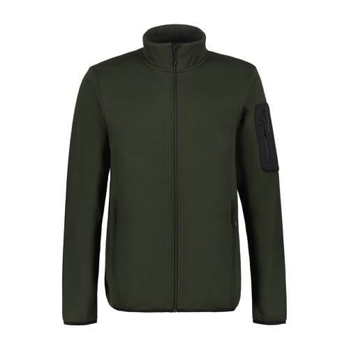 Icepeak Bredstedt regular fit outdoorvest - donkergroen