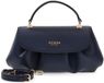 GUESS Amorette Top Handle Flap Bag Midnight donkerblauw