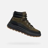 GEOX GRANITO + GRIP ABX HEREN - MILITAIR GROEN/ZWART - Maat 41
