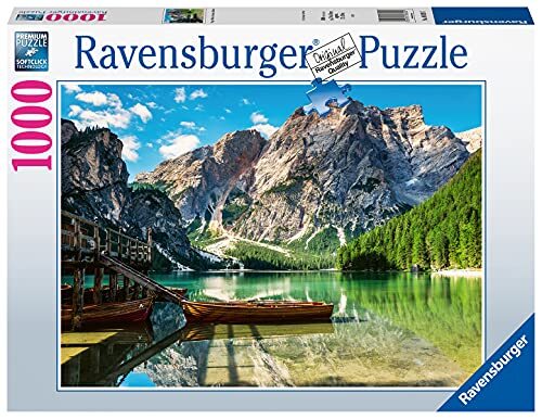 RAVENSBURGER PUZZLE Pragser Wildsee, Dolomieten, Zuid-Tirol, puzzel voor volwassenen en kinderen vanaf 14 jaar, puzzel met landschapsmotief, Amazon speciale editie [exclusief bij Amazon]