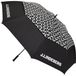 J. LINDEBERG Paraplu Barrie, noir/blanc
