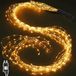 Joycome Lichtgordijn 2M 200 LED Kerstverlichting met Stroomadapter, Timer, 8 Modussen Waterfall Verlichting IP65 Waterdicht voor Binnen en Buiten - Warm Wit