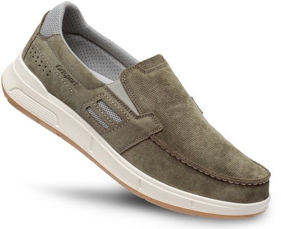 Grisport 44603 groen casualschoenen heren