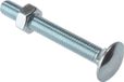 Forgefix M10 x 280mm Yellow Slotschroef en Moer (10 stuks)