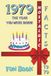 1979 FUN BOOK: The Year You Were Born