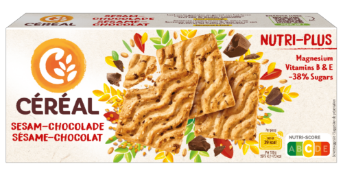 Koekjes sesam chocolade 200g