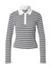 LEVI'S ® Shirt 'RORY' antraciet / wit