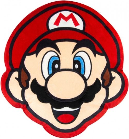 Club Mocchi Mocchi Super Mario Pluche - Mocchi Mocchi Large Mario Head