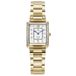 B Jacques du Manoir JWL05502 Emily II Dames Horloge - Goudkleurig/Wit - 22 mm