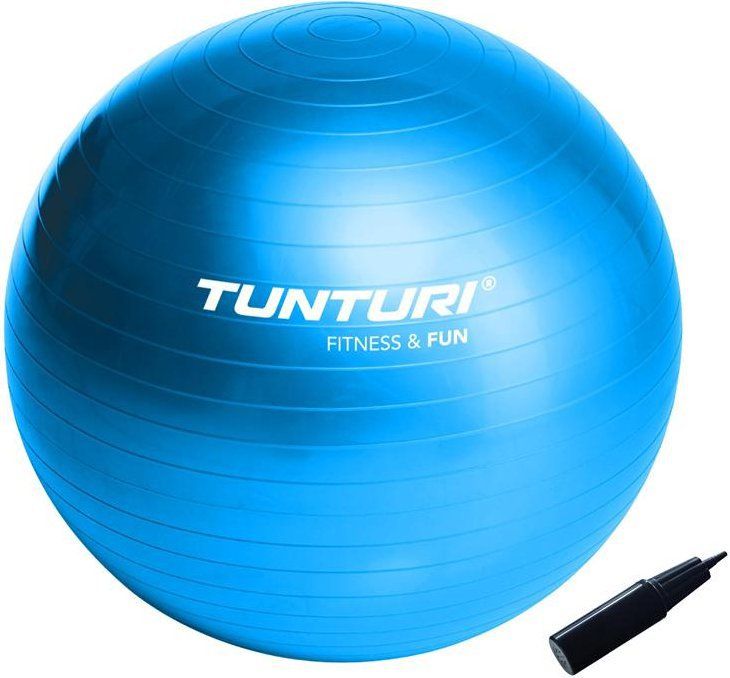Tunturi Fitnessbal Blauw - 55 cm
