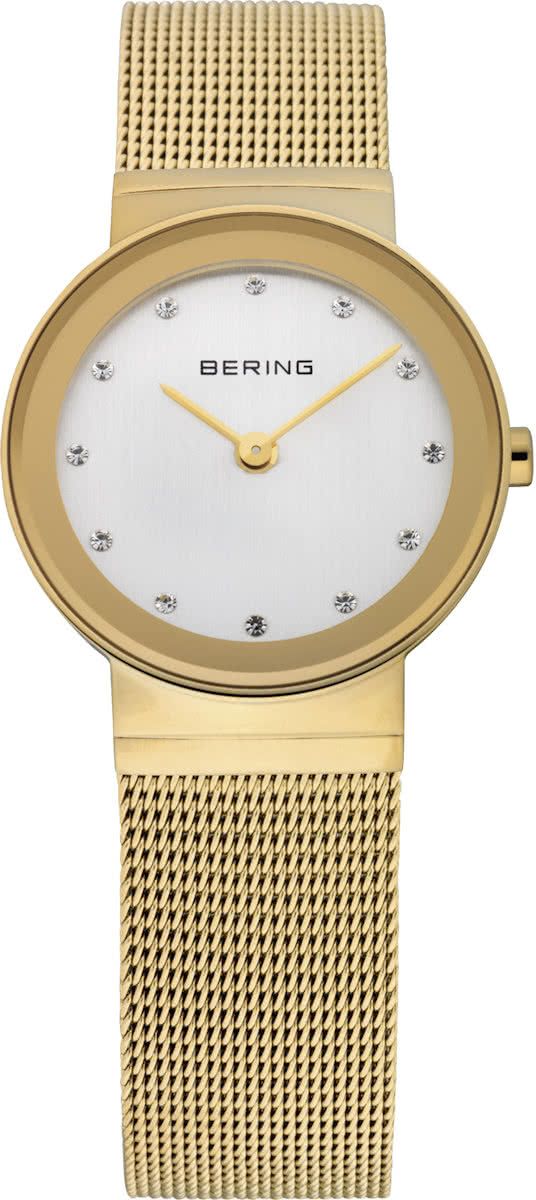 Bering Classic 10126-334 - Horloge - Staal - Goudkleurig - Ø 26 mm