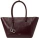 Marc O'Polo Leren shopper schoudertas Gloria Shopper Black Cherry rouge foncé