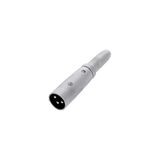 7853 Adam Hall Connectors 7853 adapter 6,3 mm jack stereo vrouwelijk naar XLR mannelijk
