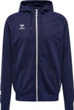 Hummel Hmlmove Grid Cotton Zip Hoodie Mannen Blau XXL