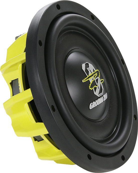 GroundZero GZHW 10SPL-D2 FLAT 10 inch Subwoofer - 600W RMS - 2x2 Ohm