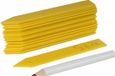 TalenTools Étiquettes de plantes - 50x - jaune - plastique - 10 cm - étiquettes à piquer