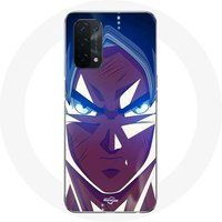 Maniacase Hoesje voor Oppo A54 5G Dragon Ball Goku Boos gezicht