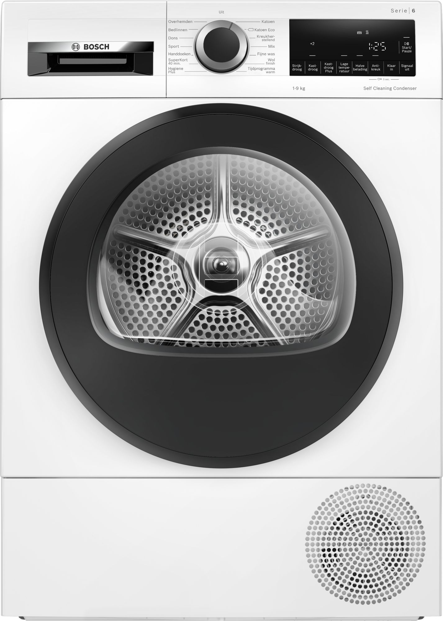Bosch Serie 6 WQG245D7NL Warmtepompdroger - 9 kg - Wit