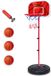 Unyqoos® Panier de basket réglable pour enfants avec accessoires pour intérieur et extérieur
