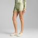PUMA DARE TO 3\" tight met all-over print voor Dames, Groen, Maat XL