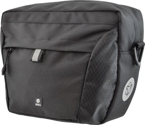 AGU Performance Stuurtas - 4L - Zwart - Waterdicht - Gerecycled Polyester