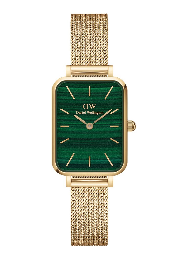 Daniel Wellington Daniel Wellington Quadro Pressed Evergold horloge DW00100561